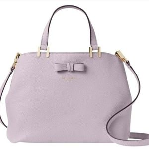 Kate Spade Pershing Street Gwyn Lilac Leather Crossbody Purse